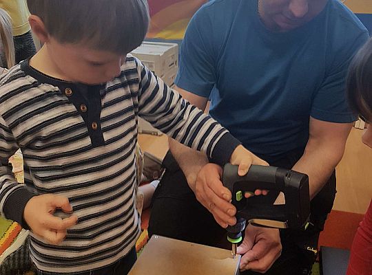 Gr. I i II - Poznajemy zawody - spotkanie ze stolarzem