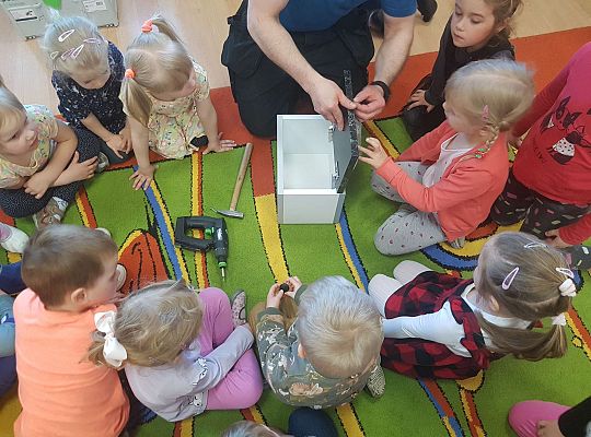 Gr. I i II - Poznajemy zawody - spotkanie ze stolarzem