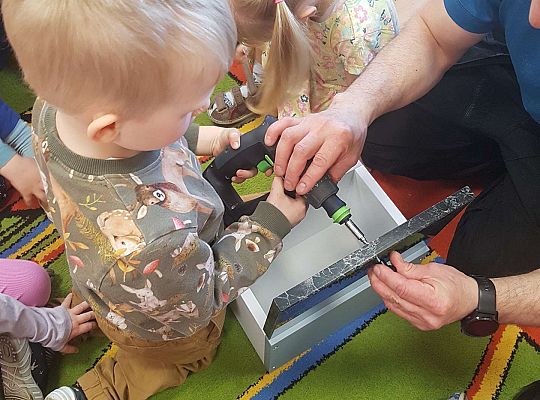 Gr. I i II - Poznajemy zawody - spotkanie ze stolarzem