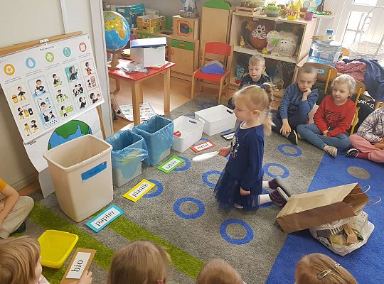 Gr. III Tydzień ekologiczny i udział w akcji "Sprzątanie Świata"