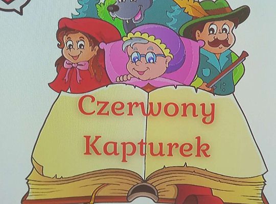 Gr. IV - Teatrzyk "Czerwony  Kapturek " w wykonaniu  dzieci