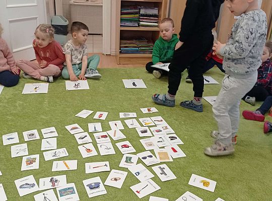 Gr. I "Kim zostanę jak dorosnę" oraz zajęcia logopedyczne