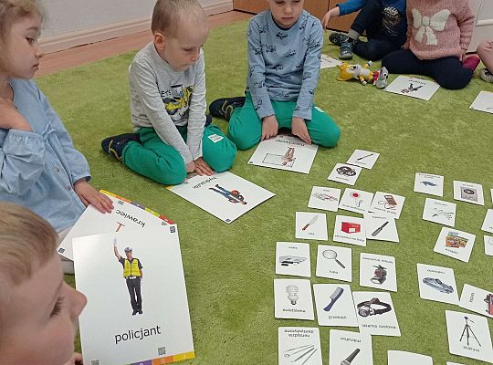 Gr. I "Kim zostanę jak dorosnę" oraz zajęcia logopedyczne