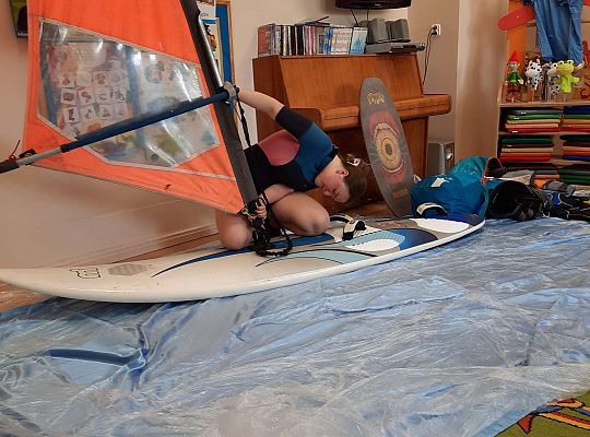 Gr. III i IV - "Aktywnie spędzamy czas wolny"- spotkanie z Zuzanną Gołębiewską członkinią Łebskiego Klubu Żeglarskiego