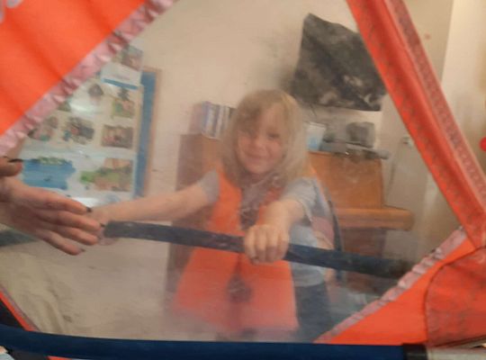 Gr. III i IV - "Aktywnie spędzamy czas wolny"- spotkanie z Zuzanną Gołębiewską członkinią Łebskiego Klubu Żeglarskiego