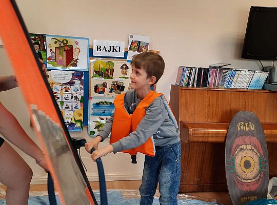 Gr. III i IV - "Aktywnie spędzamy czas wolny"- spotkanie z Zuzanną Gołębiewską członkinią Łebskiego Klubu Żeglarskiego