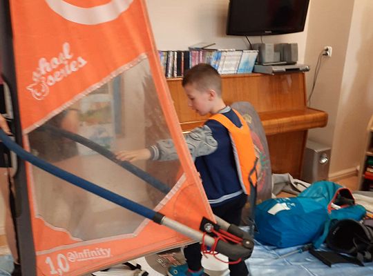 Gr. III i IV - "Aktywnie spędzamy czas wolny"- spotkanie z Zuzanną Gołębiewską członkinią Łebskiego Klubu Żeglarskiego