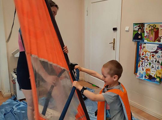 Gr. III i IV - "Aktywnie spędzamy czas wolny"- spotkanie z Zuzanną Gołębiewską członkinią Łebskiego Klubu Żeglarskiego