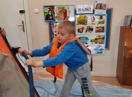 Gr. III i IV - "Aktywnie spędzamy czas wolny"- spotkanie z Zuzanną Gołębiewską członkinią Łebskiego Klubu Żeglarskiego