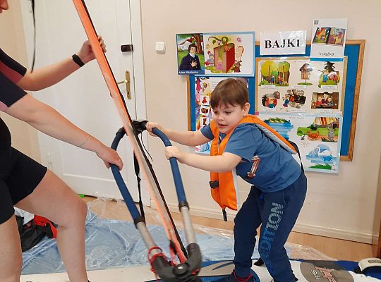 Gr. III i IV - "Aktywnie spędzamy czas wolny"- spotkanie z Zuzanną Gołębiewską członkinią Łebskiego Klubu Żeglarskiego