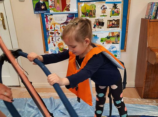 Gr. III i IV - "Aktywnie spędzamy czas wolny"- spotkanie z Zuzanną Gołębiewską członkinią Łebskiego Klubu Żeglarskiego