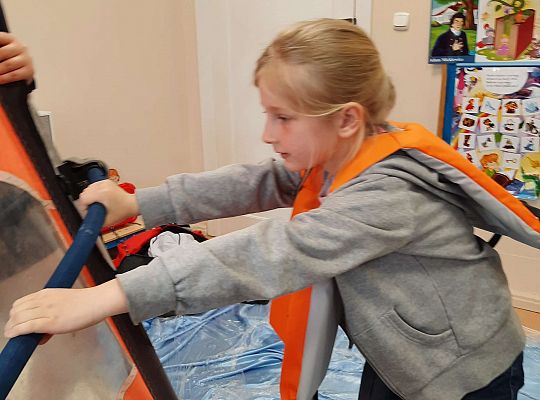 Gr. III i IV - "Aktywnie spędzamy czas wolny"- spotkanie z Zuzanną Gołębiewską członkinią Łebskiego Klubu Żeglarskiego