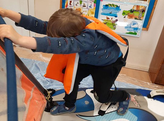 Gr. III i IV - "Aktywnie spędzamy czas wolny"- spotkanie z Zuzanną Gołębiewską członkinią Łebskiego Klubu Żeglarskiego