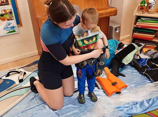 Gr. III i IV - "Aktywnie spędzamy czas wolny"- spotkanie z Zuzanną Gołębiewską członkinią Łebskiego Klubu Żeglarskiego