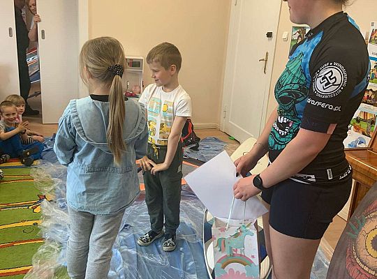 Gr. III i IV - "Aktywnie spędzamy czas wolny"- spotkanie z Zuzanną Gołębiewską członkinią Łebskiego Klubu Żeglarskiego