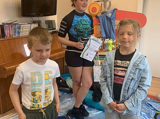 Gr. III i IV - "Aktywnie spędzamy czas wolny"- spotkanie z Zuzanną Gołębiewską członkinią Łebskiego Klubu Żeglarskiego