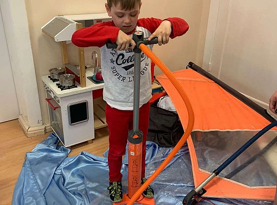 Gr. III i IV - "Aktywnie spędzamy czas wolny"- spotkanie z Zuzanną Gołębiewską członkinią Łebskiego Klubu Żeglarskiego