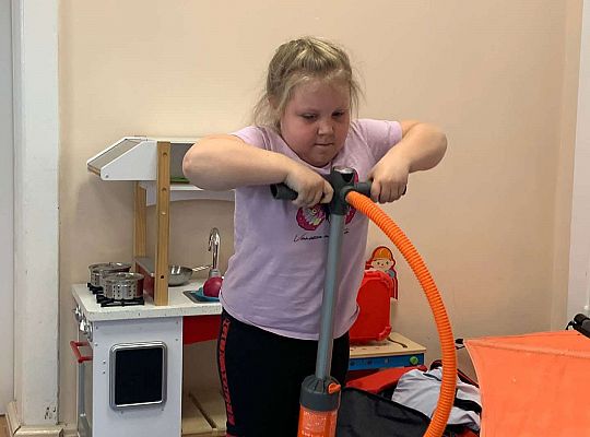 Gr. III i IV - "Aktywnie spędzamy czas wolny"- spotkanie z Zuzanną Gołębiewską członkinią Łebskiego Klubu Żeglarskiego