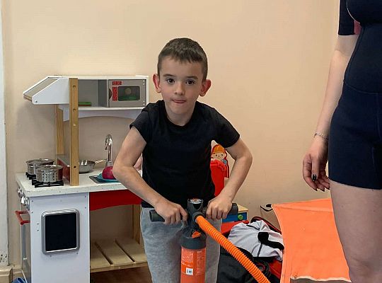 Gr. III i IV - "Aktywnie spędzamy czas wolny"- spotkanie z Zuzanną Gołębiewską członkinią Łebskiego Klubu Żeglarskiego