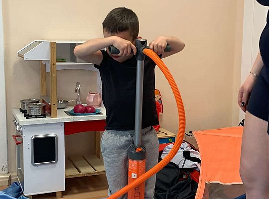 Gr. III i IV - "Aktywnie spędzamy czas wolny"- spotkanie z Zuzanną Gołębiewską członkinią Łebskiego Klubu Żeglarskiego