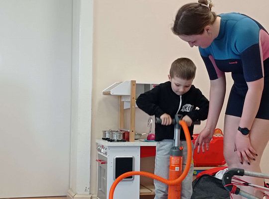 Gr. I i II "Aktywnie spędzamy czas wolny" - spotkanie z Zuzanną Gołębiewską członkinią Łebskiego Klubu Żeglarskiego