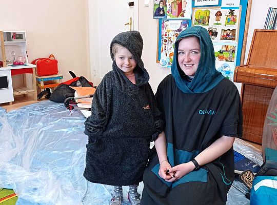 Gr. I i II "Aktywnie spędzamy czas wolny" - spotkanie z Zuzanną Gołębiewską członkinią Łebskiego Klubu Żeglarskiego