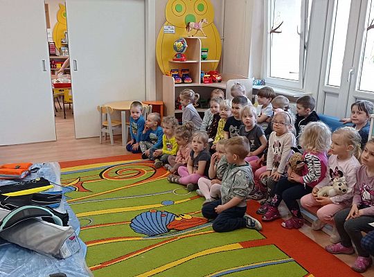 Gr. I i II "Aktywnie spędzamy czas wolny" - spotkanie z Zuzanną Gołębiewską członkinią Łebskiego Klubu Żeglarskiego