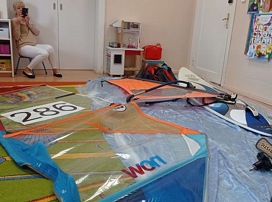 Gr. I i II "Aktywnie spędzamy czas wolny" - spotkanie z Zuzanną Gołębiewską członkinią Łebskiego Klubu Żeglarskiego