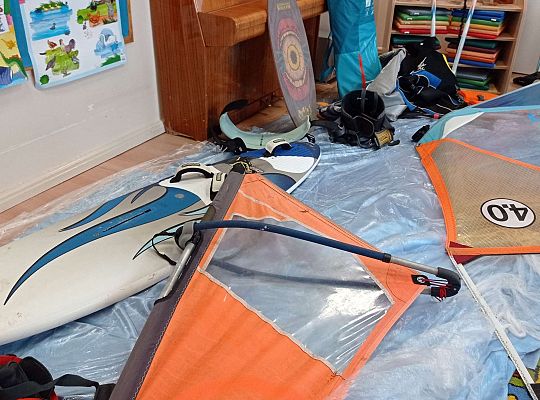 Gr. I i II "Aktywnie spędzamy czas wolny" - spotkanie z Zuzanną Gołębiewską członkinią Łebskiego Klubu Żeglarskiego