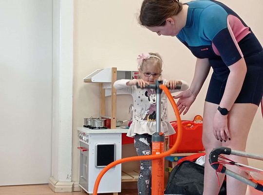 Gr. I i II "Aktywnie spędzamy czas wolny" - spotkanie z Zuzanną Gołębiewską członkinią Łebskiego Klubu Żeglarskiego