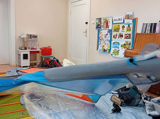 Gr. I i II "Aktywnie spędzamy czas wolny" - spotkanie z Zuzanną Gołębiewską członkinią Łebskiego Klubu Żeglarskiego