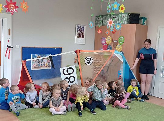 Gr. I i II "Aktywnie spędzamy czas wolny" - spotkanie z Zuzanną Gołębiewską członkinią Łebskiego Klubu Żeglarskiego