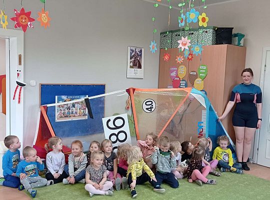 Gr. I i II "Aktywnie spędzamy czas wolny" - spotkanie z Zuzanną Gołębiewską członkinią Łebskiego Klubu Żeglarskiego