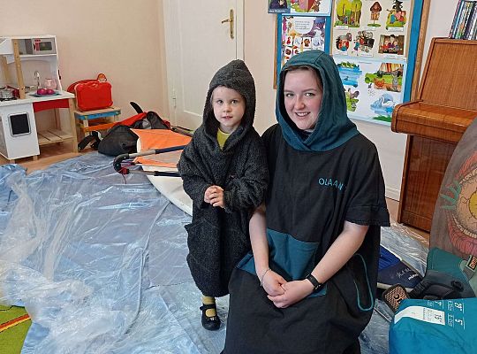 Gr. I i II "Aktywnie spędzamy czas wolny" - spotkanie z Zuzanną Gołębiewską członkinią Łebskiego Klubu Żeglarskiego