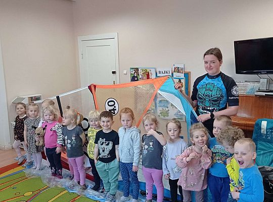 Gr. I i II "Aktywnie spędzamy czas wolny" - spotkanie z Zuzanną Gołębiewską członkinią Łebskiego Klubu Żeglarskiego