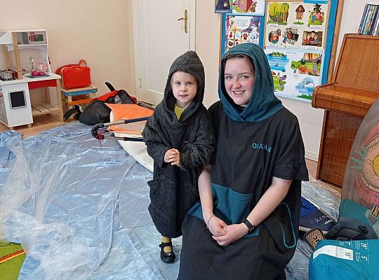 Gr. I i II "Aktywnie spędzamy czas wolny" - spotkanie z Zuzanną Gołębiewską członkinią Łebskiego Klubu Żeglarskiego