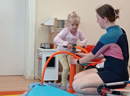 Gr. I i II "Aktywnie spędzamy czas wolny" - spotkanie z Zuzanną Gołębiewską członkinią Łebskiego Klubu Żeglarskiego