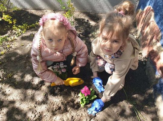 Gr. II Wiosna w ogrodzie i na łące