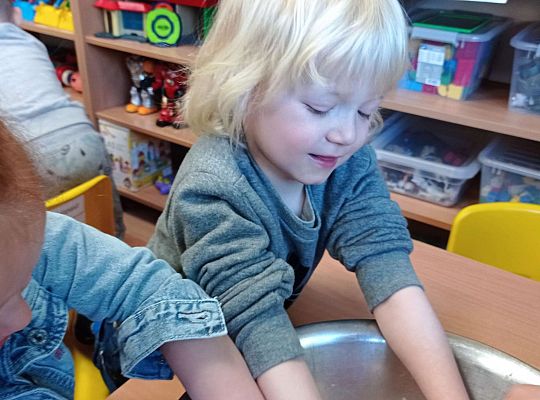 Gr. I Zajęcia z projektu "Gramy zmysłami"