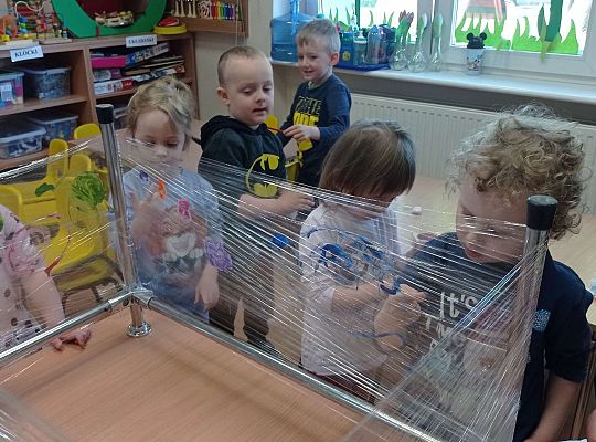 Gr. I Zajęcia z projektu "Gramy zmysłami"