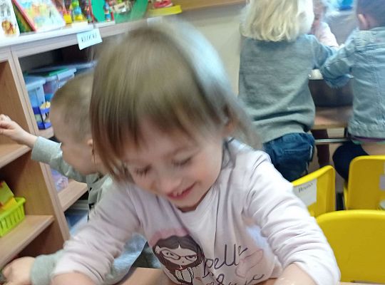 Gr. I Zajęcia z projektu "Gramy zmysłami"