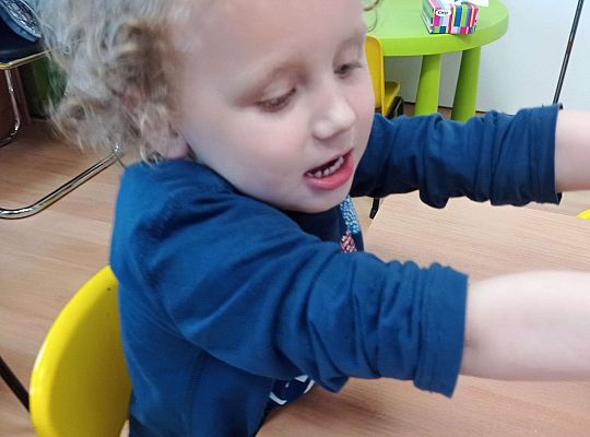 Gr. I Zajęcia z projektu "Gramy zmysłami"