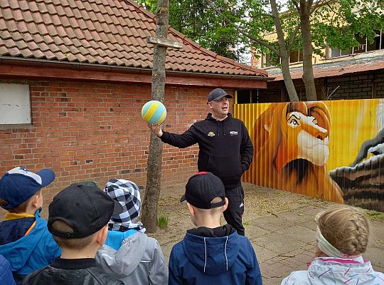 Gr. III i IV - Spotkanie z trenerem piłki siatkowej