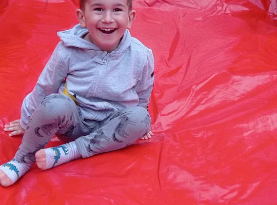 Gr. I Super zabawa na "Dmuchańcu"