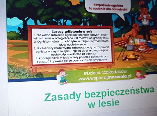 Dziesiąta lekcja "Bezpieczne wakacje"