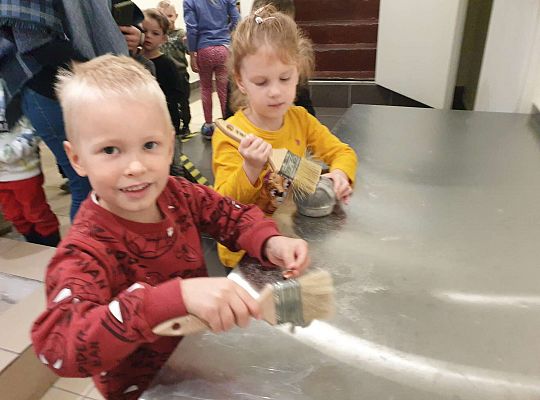 Gr. III "Brzdąc w muzeum"-pierwsza wizyta w muzeum