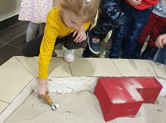 Gr. III "Brzdąc w muzeum"-pierwsza wizyta w muzeum