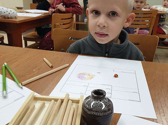 Gr. III "Brzdąc w muzeum"-pierwsza wizyta w muzeum