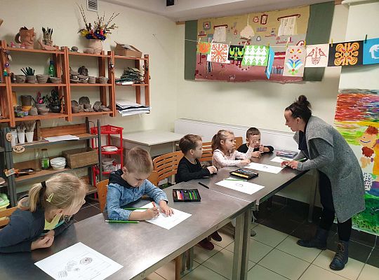 Gr. III "Brzdąc w muzeum"-pierwsza wizyta w muzeum