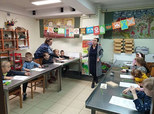 Gr. III "Brzdąc w muzeum"-pierwsza wizyta w muzeum